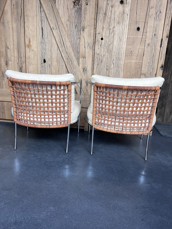 Image 1 of 2x Sillón Living Divani, sillas de cafetería, diseño de Piero Lissoni