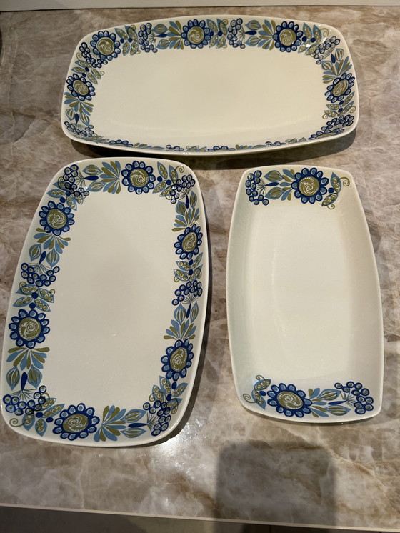 Image 1 of Vintage schaal Figgjo Flint Noorwegen (groot)