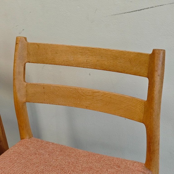 Image 1 of Set da pranzo vintage composto da 4 sedie Møller, tavolo Børge Mogensen