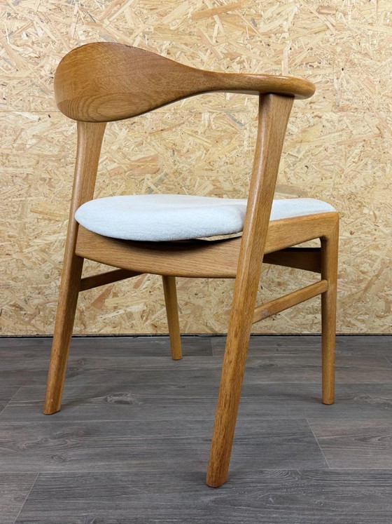 Chaise en Chêne des Années 60 70 Chaise de Salle à Manger Fauteuil d'Erik Kirkegaard Modèle 49 (photo 10 of 18)