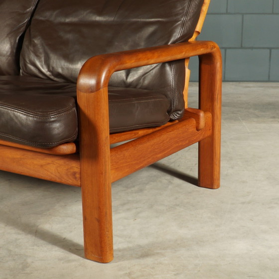 Image 1 of Dänisches Dreisitzersofa - L. Olsen & Son - Teakholz - 1960er Jahre