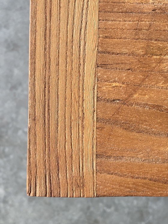 Image 1 of Escritorio antiguo de roble, arenado