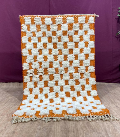 Handgemaakt Marokkaans tapijt 260 cm x 150 cm