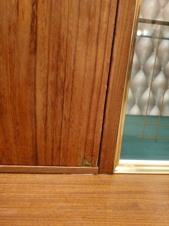Credenza Alta Vetrina Cassettiera in Teak Vintage – Vetrine, Legno (photo 15 of 15)