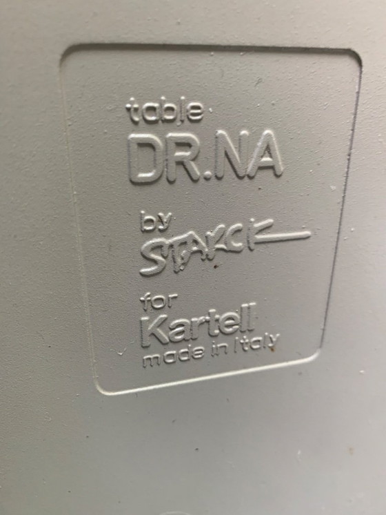Image 1 of Sedie Dr NO di Philippe Starck per Kartell e tavolo DR. NA di Philippe Starck per Kartell.