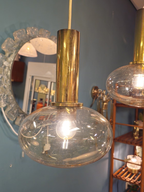 Image 1 of Lampada da soffitto vintage Hillebrand Leuchten Design