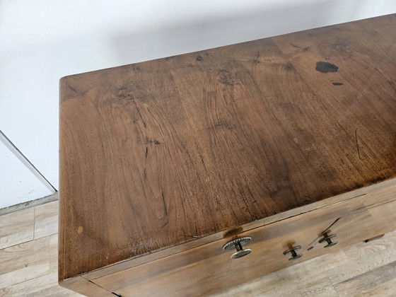 Image 1 of Art Decò sideboard in walnut burl from the 1940s