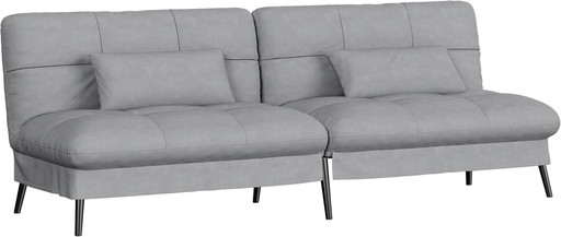 Sofa bed with sleeping function - Convertible futon cover - Corner sofa - 3-seater guest sofa