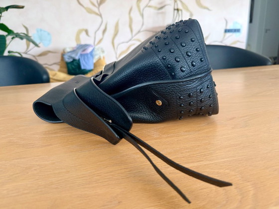 Schwarze Tod's Wave Handtasche – Henkeltaschen, Leather, Calfskin (photo 6 of 13)