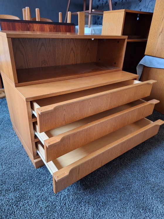 Image 1 of Prachtige vintage Deens wandmeubel