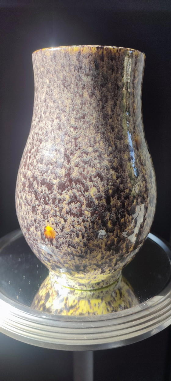 Image 1 of Jarrón balaustre con cabeza de toro Accolay KC n.° 5