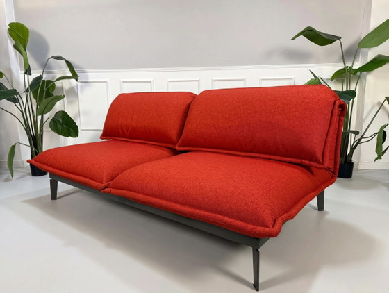 Image 1 of Rolf Benz Nova Sofá de diseño Sofá naranja Schlaffunktion