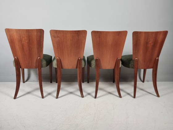Ensemble Chaises et Table de Jindřich Halabala pour Up Zavody, années 1940 – Salles à manger complètes, Wood (photo 14 of 14)