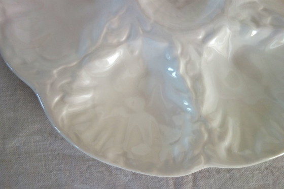 8 piatti di ostriche in ceramica Gien Barbotine vintage – Stoviglie (photo 5 of 7)