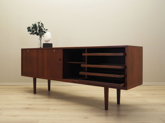 Image 1 of Credenza in teak, design danese, anni '60, designer: Hans J. Wegner, produzione: Ry Møbler