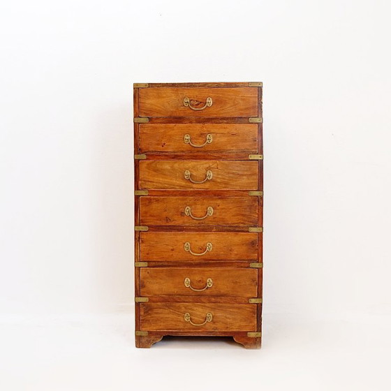 Image 1 of Commode de campagne haute du XIXe siècle, vers 1880.