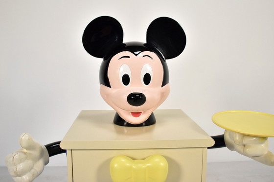 Image 1 of Pierre Colleu “Mickey Mouse” Commode or Chest of Drawers, Starform France, 1980s