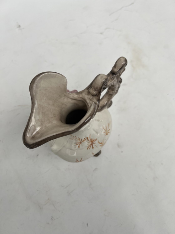 Image 1 of Italian Bassano porcelain vase/jug ca. 1960