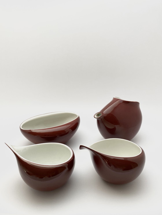 Image 1 of Lubomir Tomaszewski Modernist Ceramic Coffee Serving Set, 1962