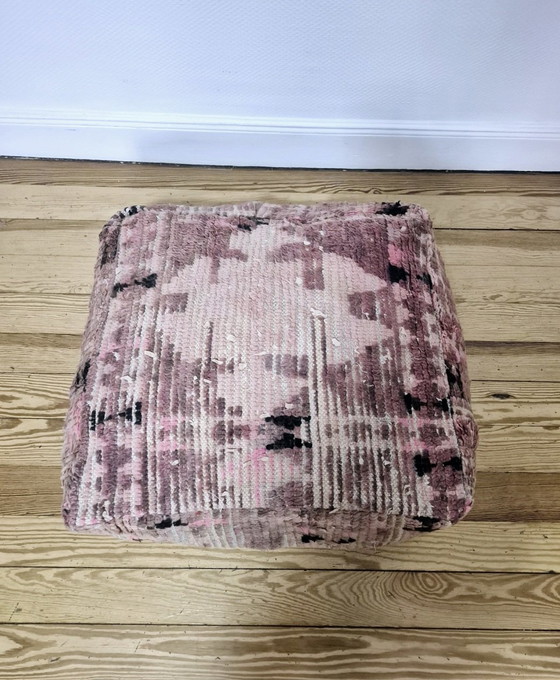 Image 1 of Handmade Berber Pouf