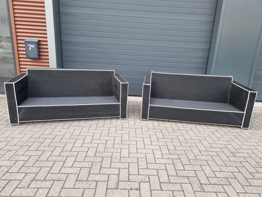 Borek lounge sofas (2x)