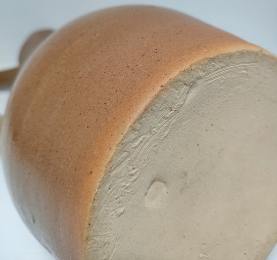 Image 1 of Pyriet aardewerken kan, jaren 70, hoogte 40,5 cm