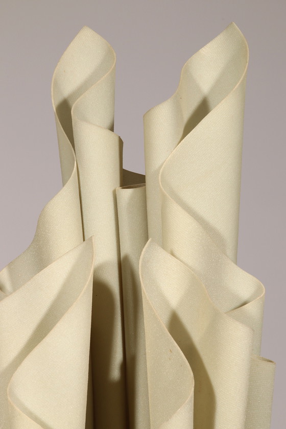 Image 1 of Georgia Jacob "Corolle" Table Lamp – Sculptural Light Art, France 1970s