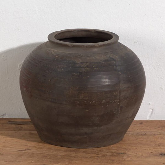 Vaso rotondo in ceramica antico (c.1900) #14 – Vasi (photo 30 of 36)
