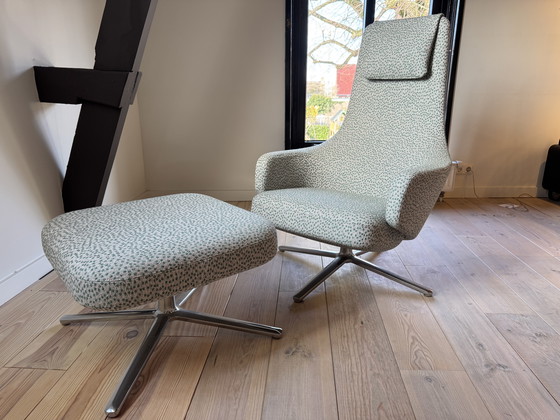 Image 1 of Vitra Repose with Ottoman.