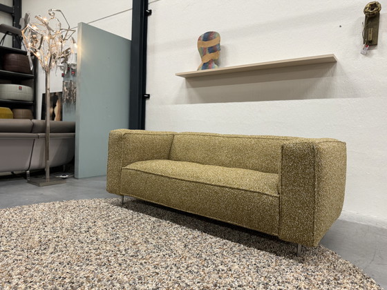 Image 1 of Gelderland 6400 Bank 2.5 Seater Nuvola fabric