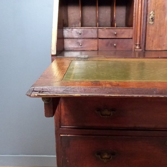 Image 1 of 18th-century English drop-front secretary