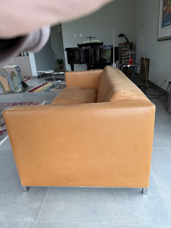 Image 1 of MolinarI Sofa Tizio Lederpolsterung Carezza Cognac