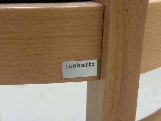 Sillón “Charles” de Jan Kurtz en madera de haya y cuero, 2012. – Sillas auxiliares, Leather, Wood (photo 5 of 12)