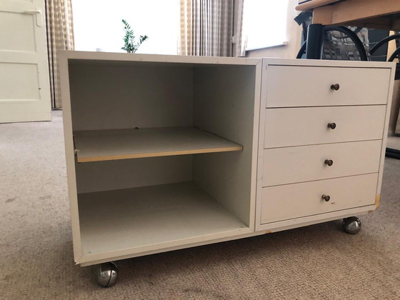 Image 1 of Switched Pastoe Cube Cabinets with Wheels