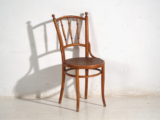 Antique set of 2 bentwood chairs – Central Europe, circa 1900 – Dining chairs, Metal (photo 31 of 40)
