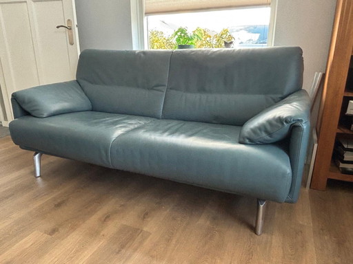 Banca Leolux Bora Balanza 2,5 zits toermalijn leer