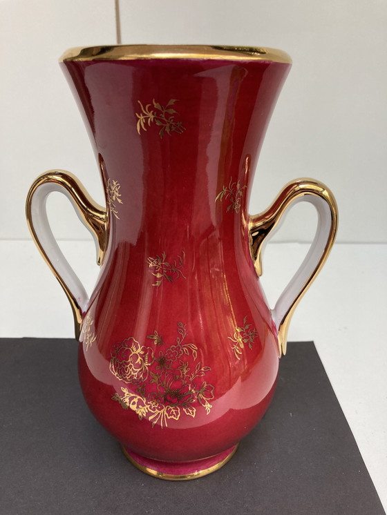 Image 1 of Vase en porcelaine de limoges vintage 80’S