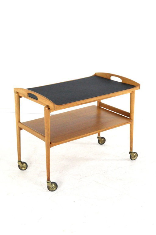Vintage Trolley Met Los Dienblad