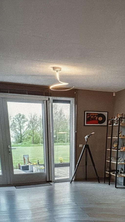 Set di 2 moderne lampade da soffitto a LED