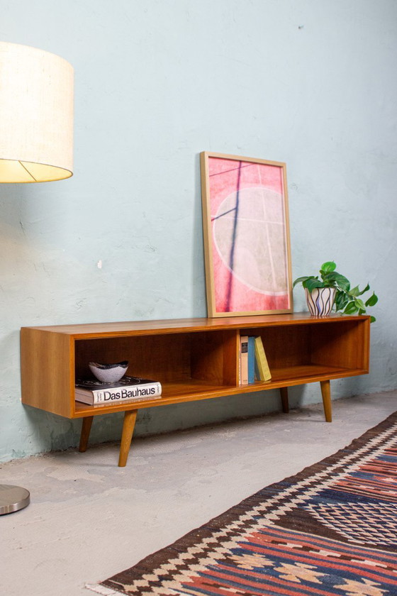 Image 1 of Vintage Lowboard Sideboard Chest of Drawers Mid Century 60s Teak Walnut