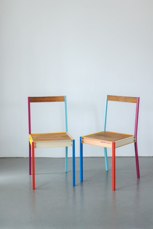 Modern Chair - Colorful, Simple, Playful - Clean, Compact Design by Klaus Ebbers