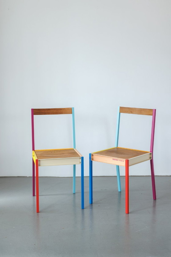 Image 1 of Modern Chair - Colorful, Simple, Playful - Clean, Compact Design by Klaus Ebbers