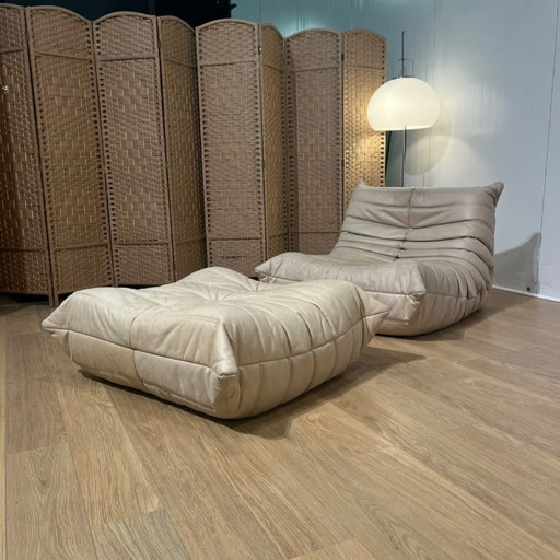 Ligne Roset Togo + Poef Garantie – fauteuils, Other