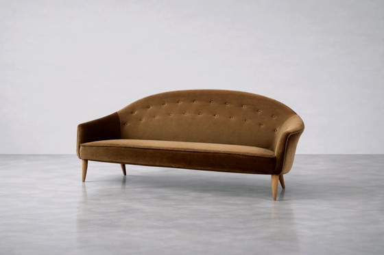Image 1 of Vintage Mid-Century Scandinavian Modern Paradiset Sofa by Kerstin Hörlin-Holmquist for Nordiska Kompaniet, 1950s