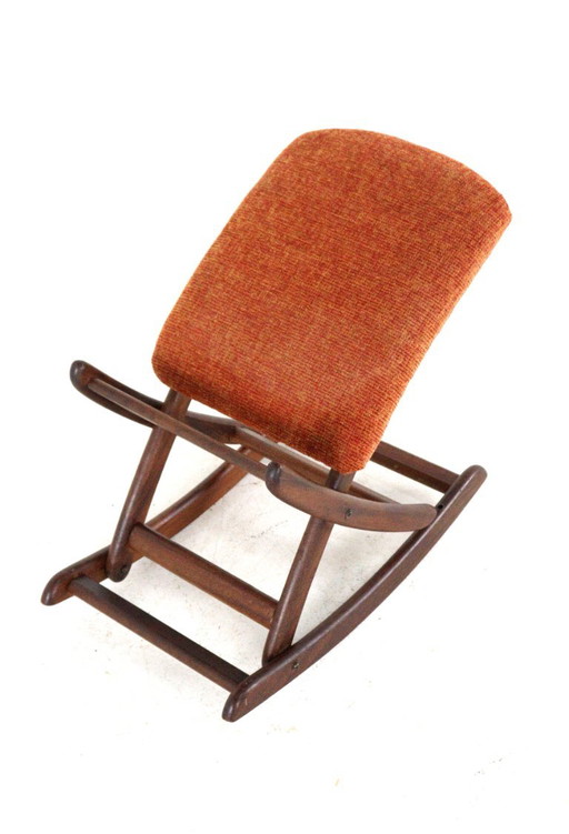 Pouf poggiapiedi vintage 'Unique' – hockers en poefs, Wood (photo 2 of 13)