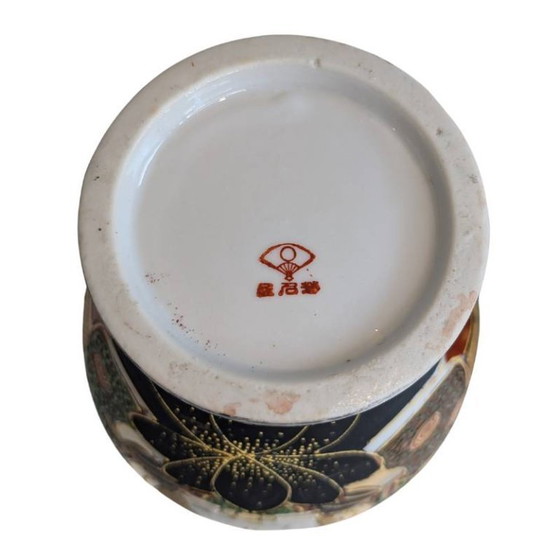 Image 1 of Pair of Japanese Satsuma-Style Vases – Circa 1900