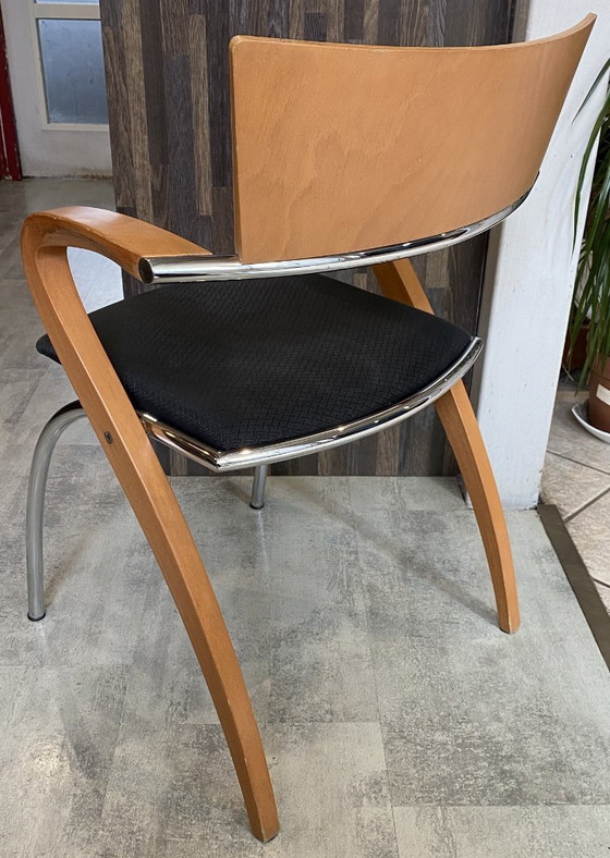 Image 1 of Een golfstoel van Francesco Zaccone voor Brunner ARRO, vintage jaren 80.