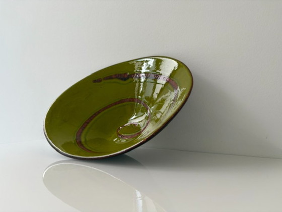 Ciotola vintage in ceramica verde con decoro a spirale – Ciotole (photo 11 of 15)