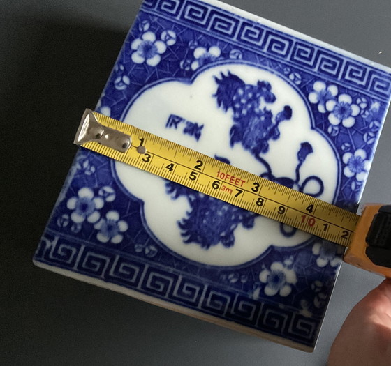 Image 1 of Ancien oreiller à opium en porcelaine , XIX ème siècle , Chine 