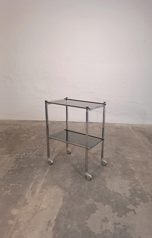 Vintage trolley van rookglas